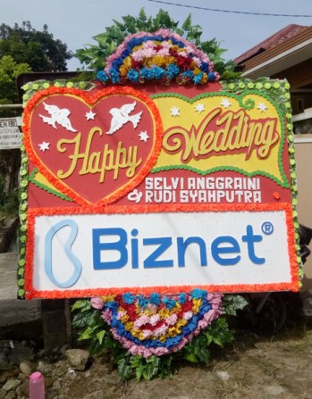 papan bunga styrofoam