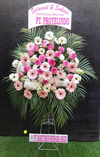 standing flower ucapan selamat